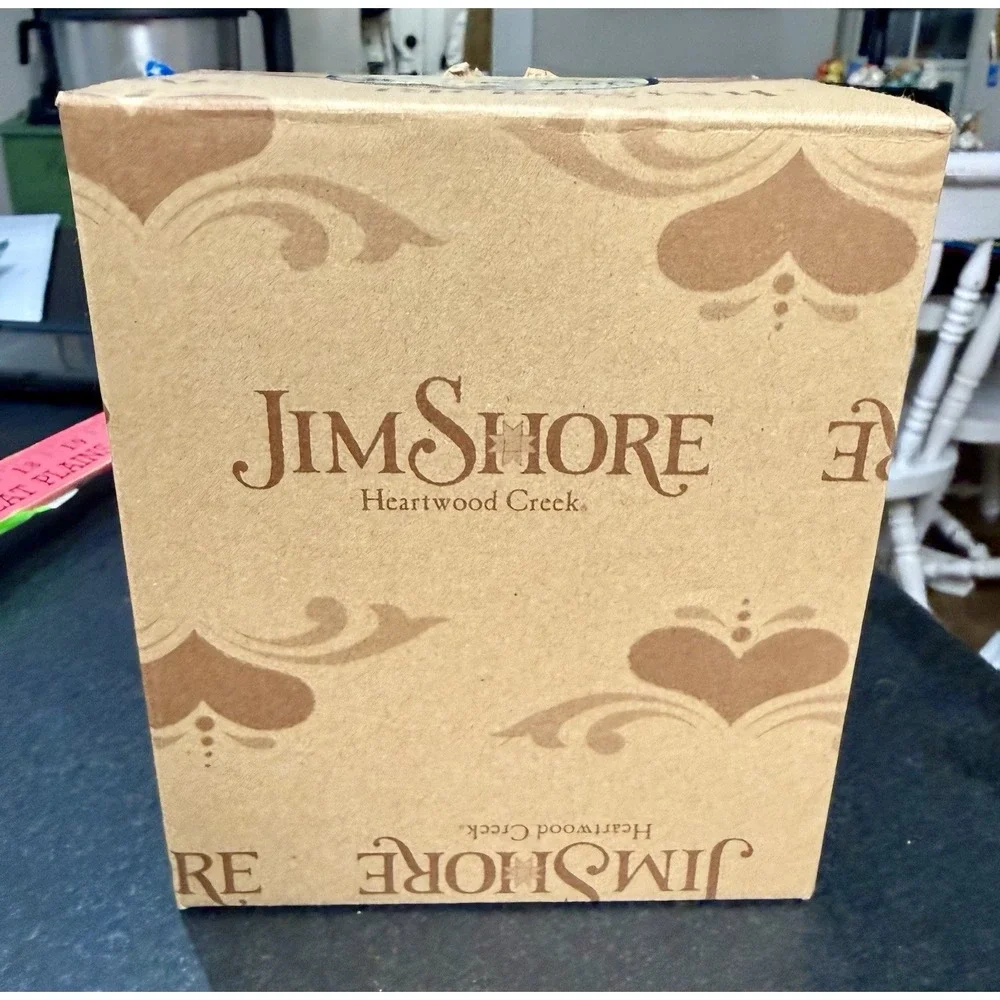 Jim Shore Heartwood Creek Christmas Spirit Fills My Sails figurine In Box Boat